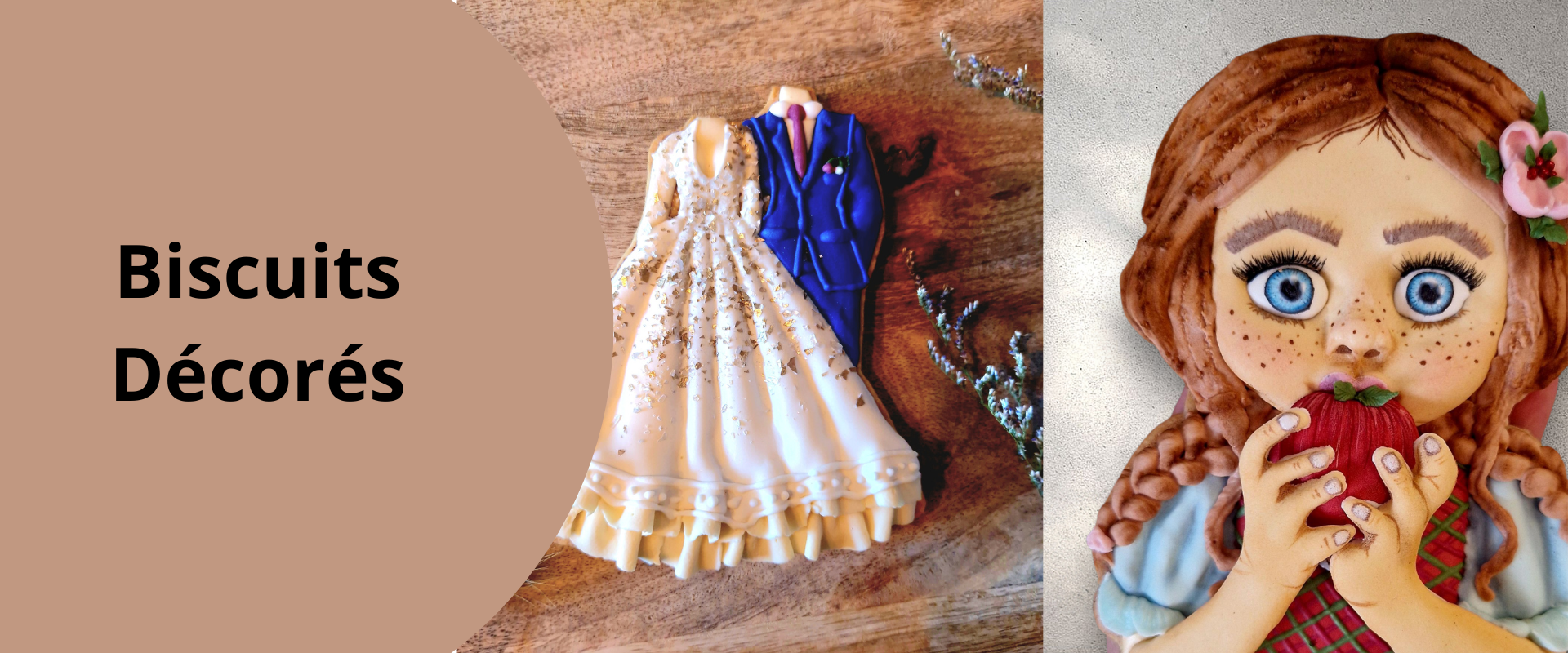 page accueil biscuits decores